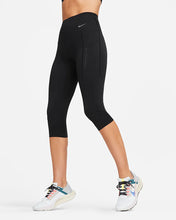 Load image into Gallery viewer, Sustainable Materials - Women&#39;s Firm-Support High-Waisted Capri Leggings with Pockets
